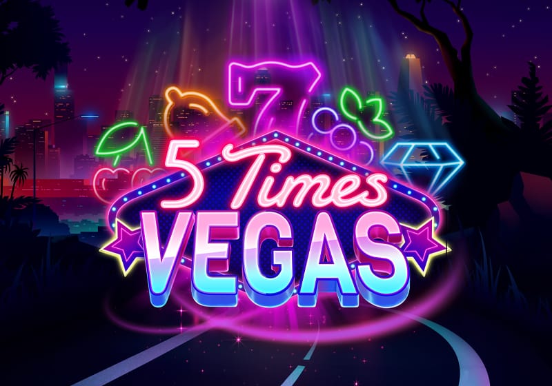 5 times vegas logo