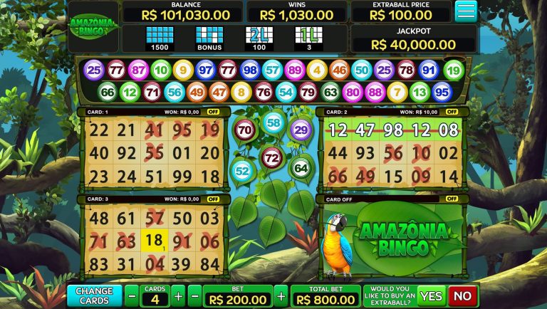 Amazonia bingo video preview