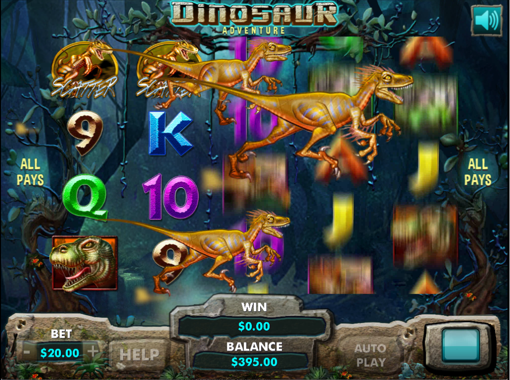 Dinosaur Adventure Online Slot