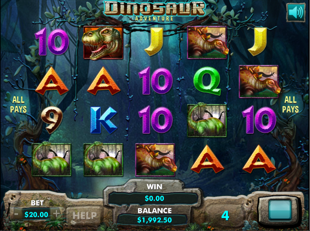 Dinosaur Adventure Online Slot