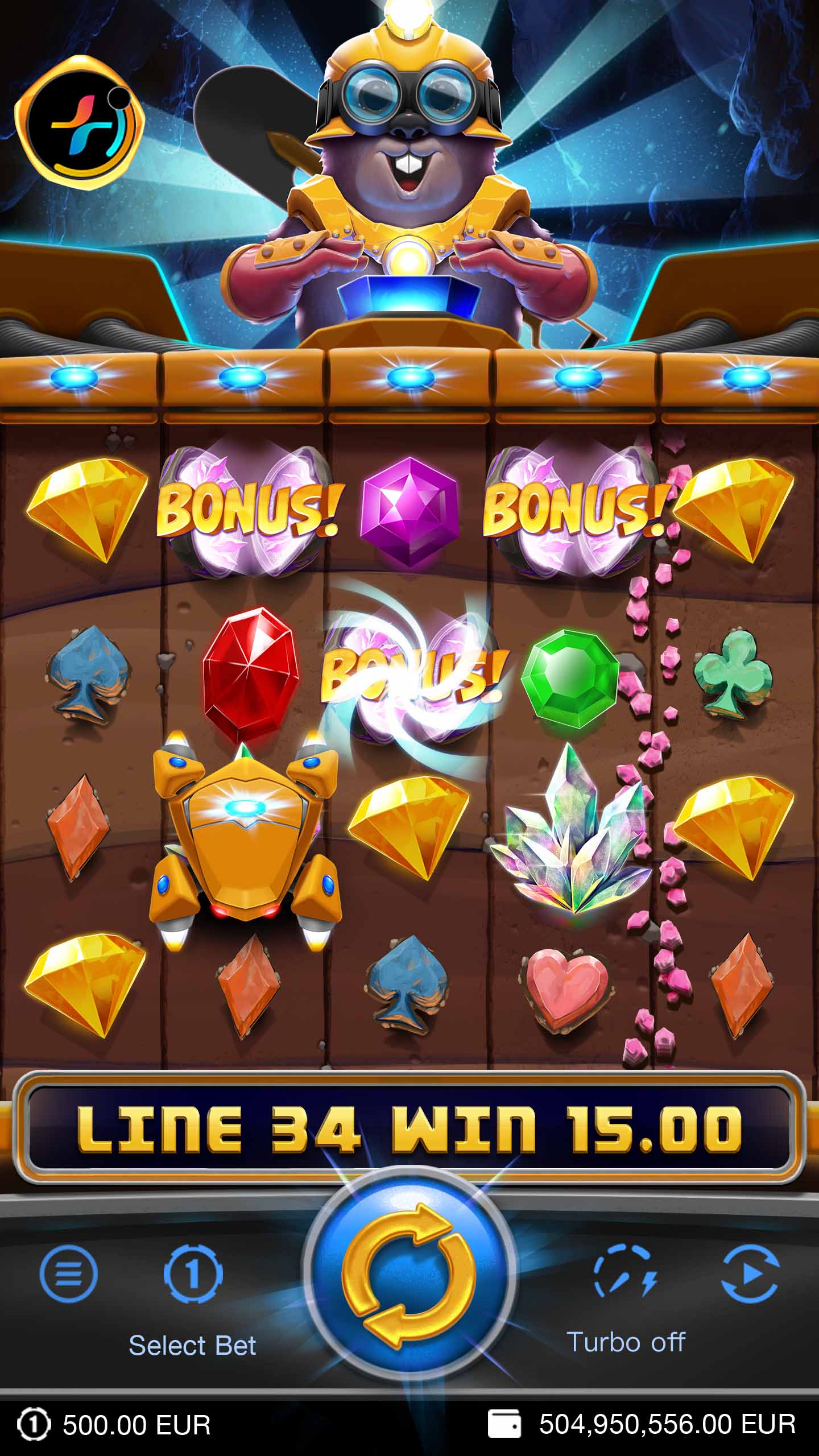 Crystal Crater Online Slot