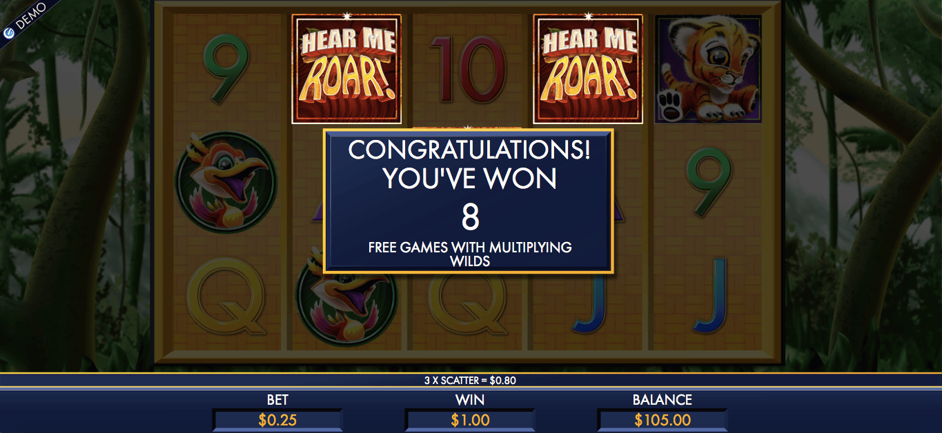 Hear Me Roar Online Slot