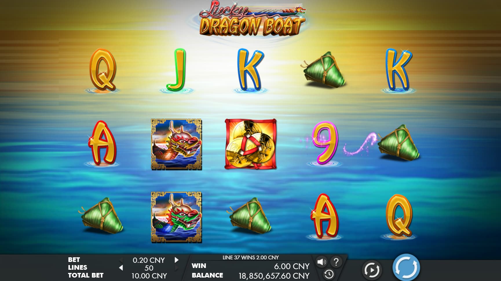 Lucky Dragon Boat Online Slot