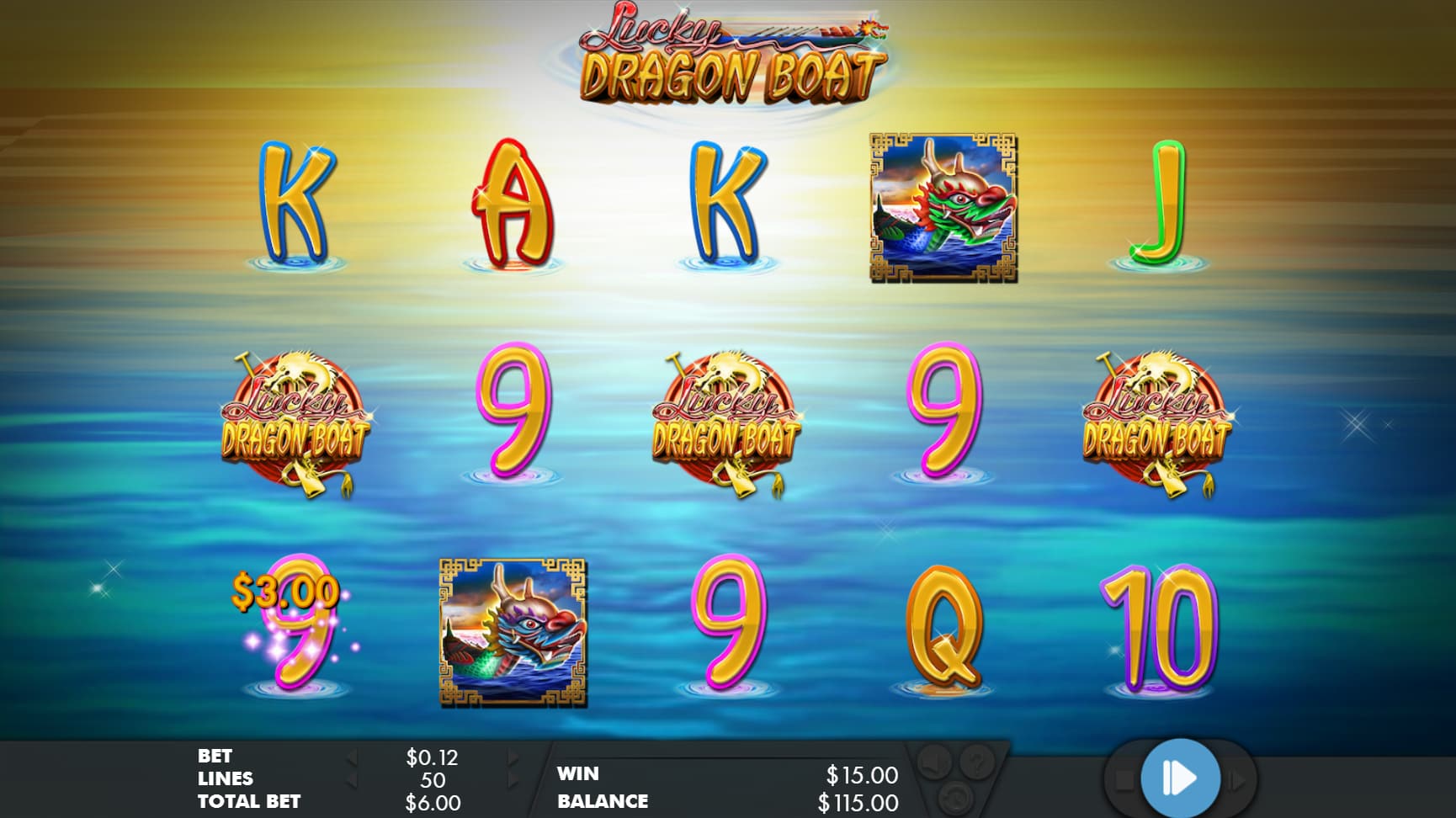 Lucky Dragon Boat Online Slot