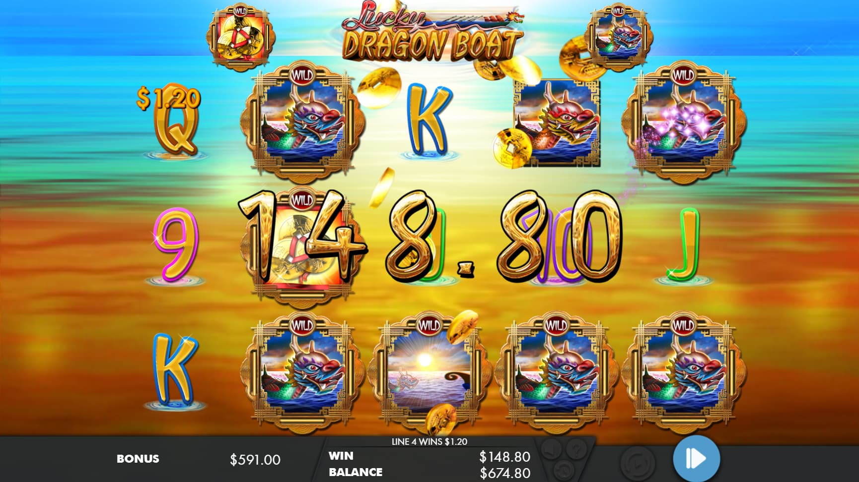 Lucky Dragon Boat Online Slot