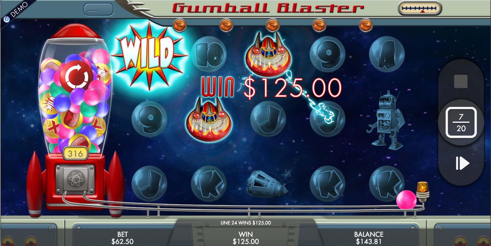 Gumball Blaster Online Slot