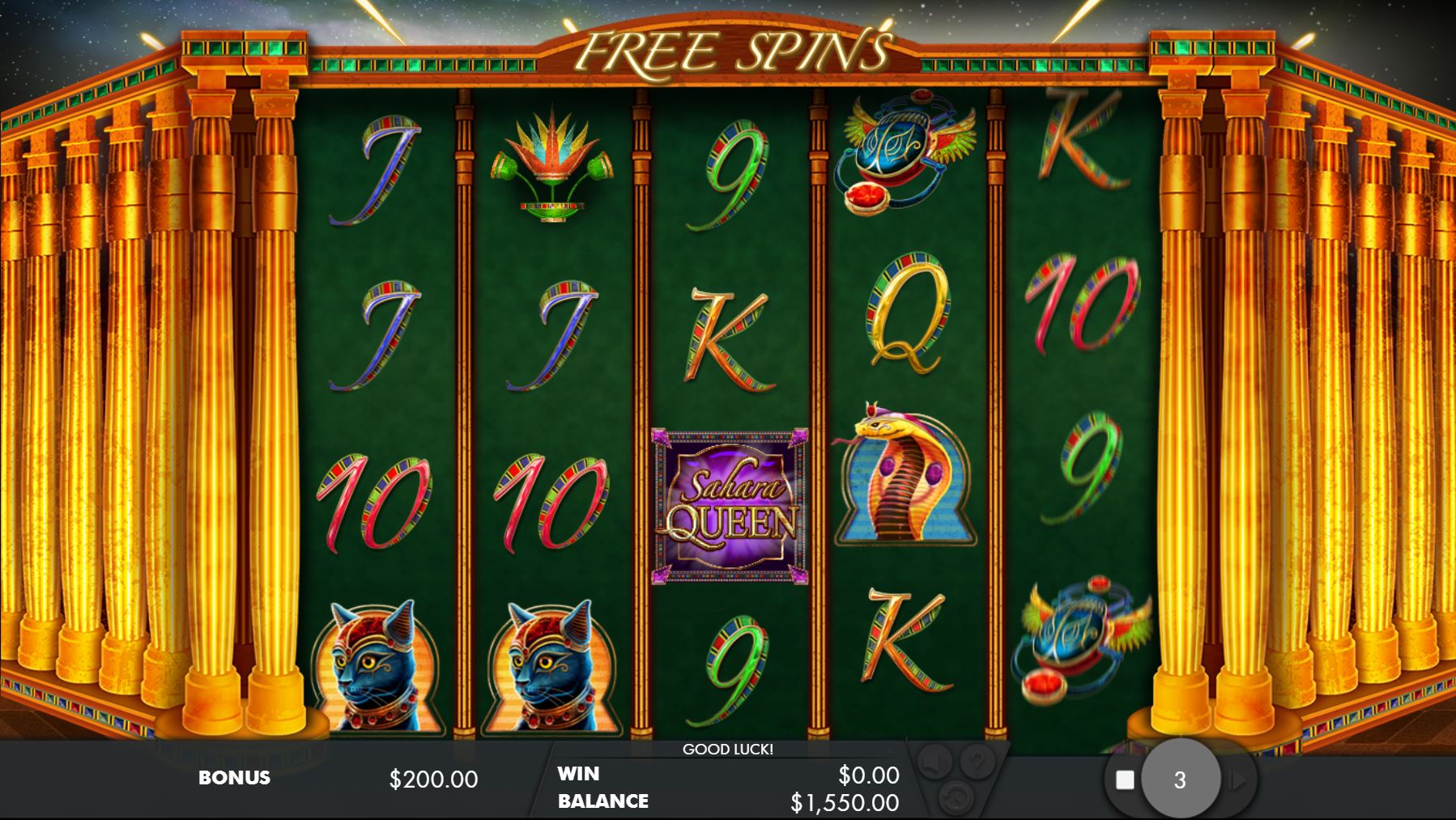 Sahara Queen Online Slot