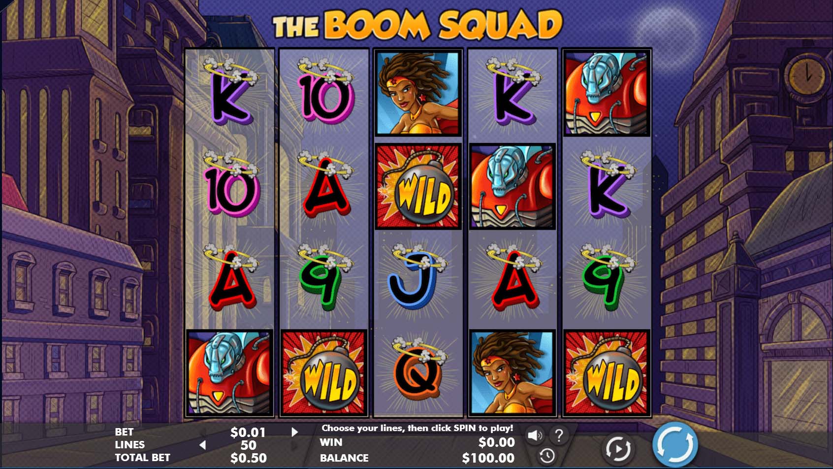 The Boom Squad Online Slot