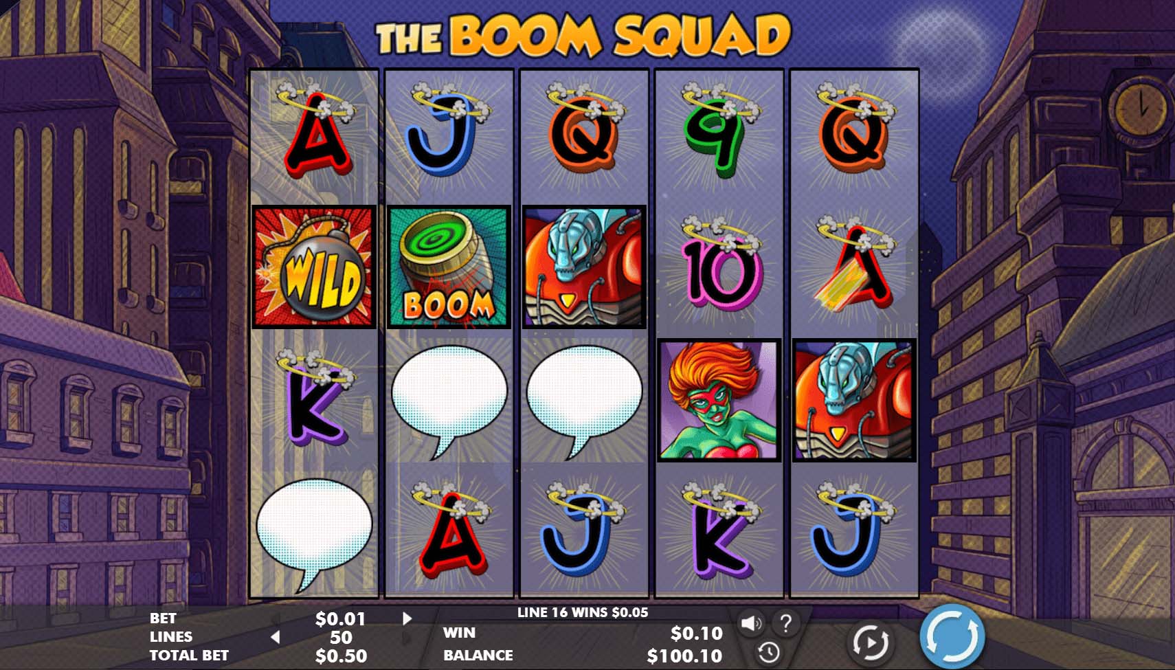 The Boom Squad Online Slot