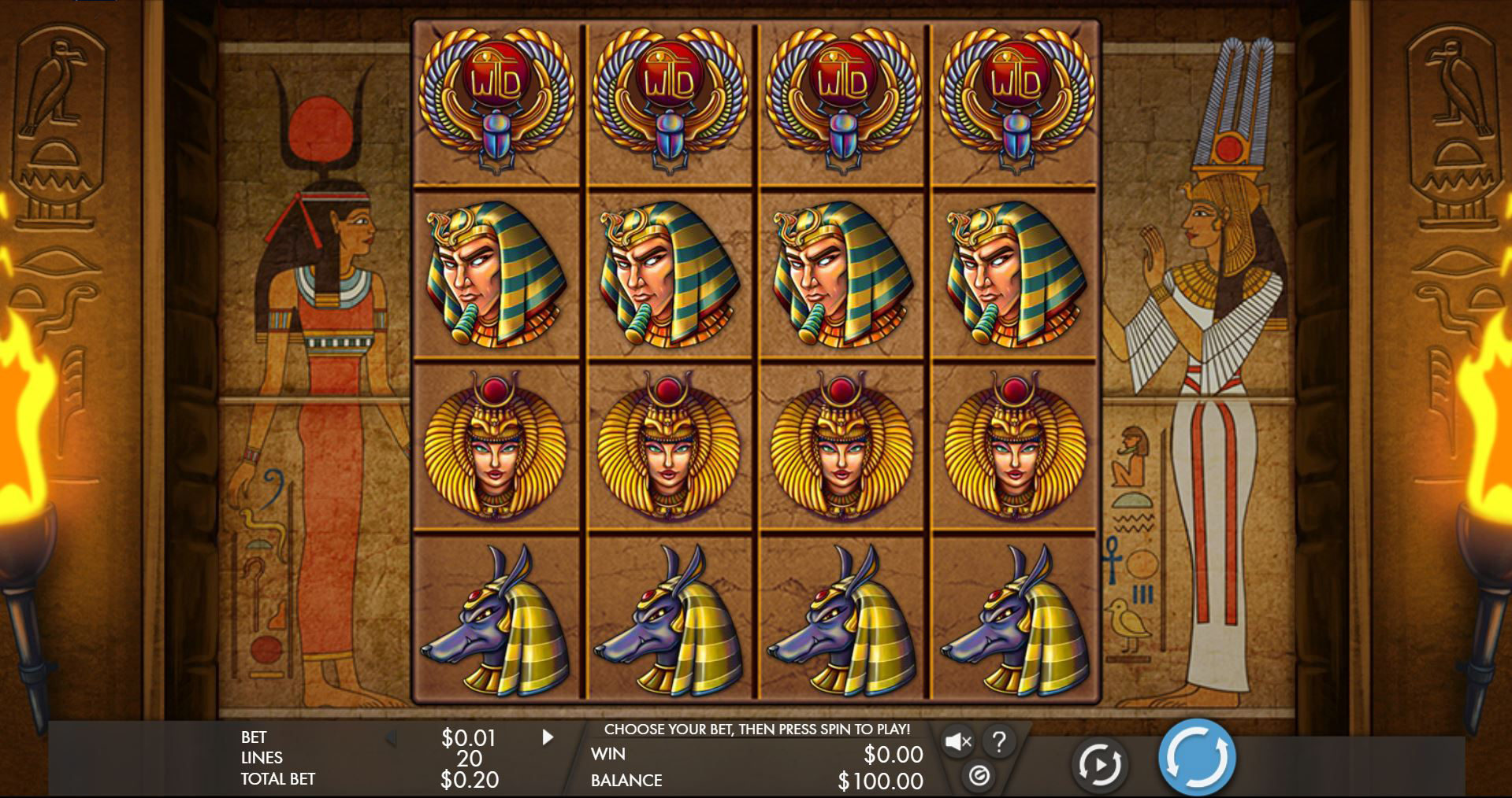 Gods of Giza Online Slot