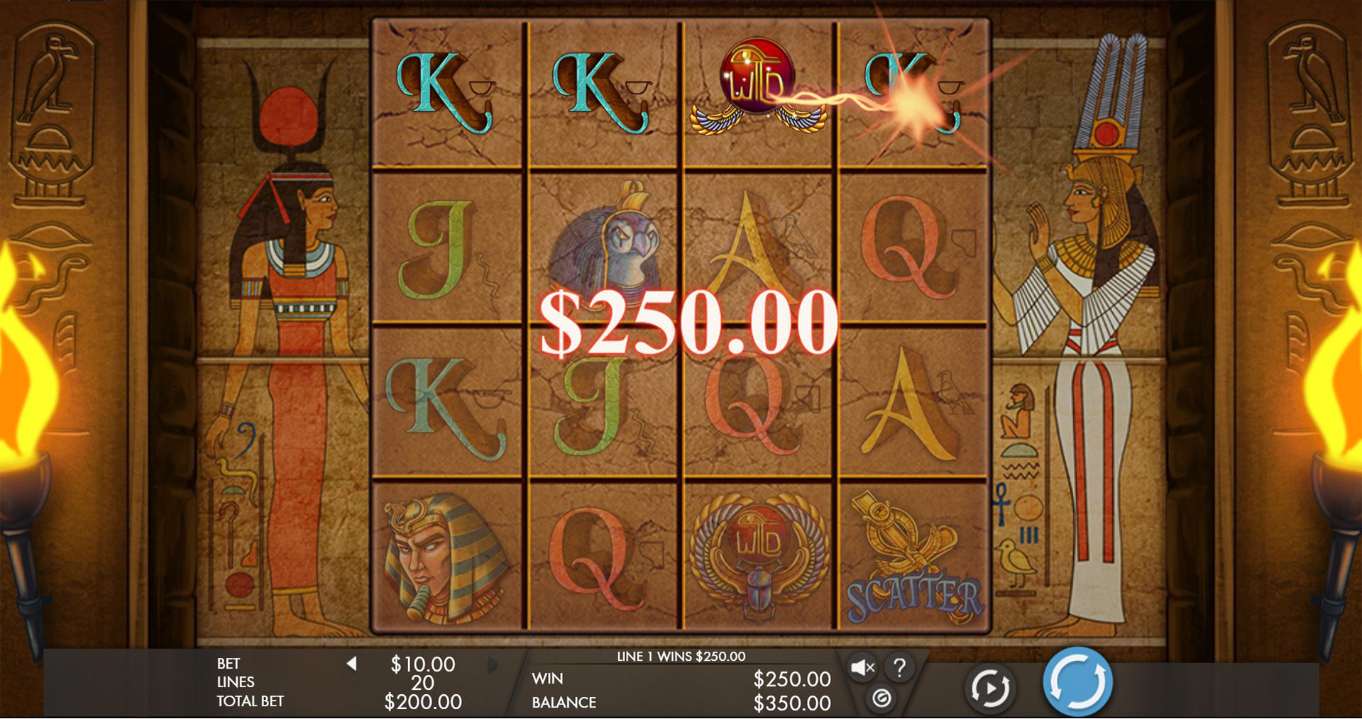 Gods of Giza Online Slot