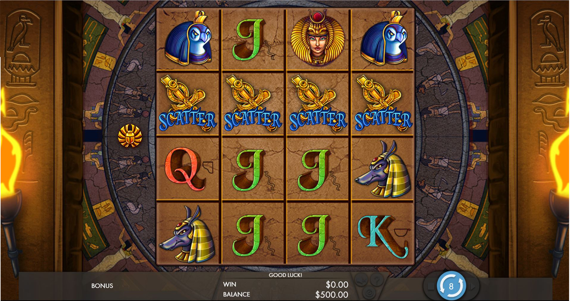 Gods of Giza Online Slot