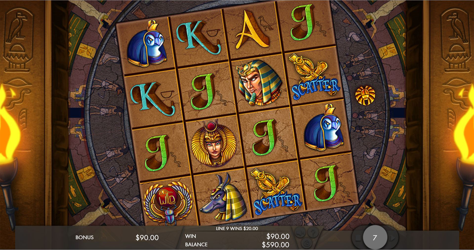 Gods of Giza Online Slot