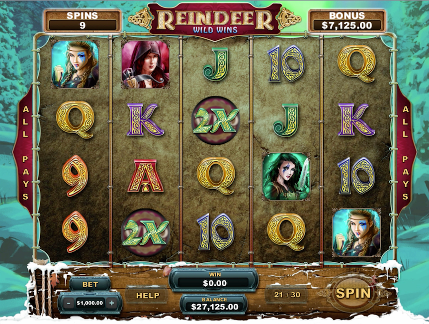 Reindeer Wilds Wins Online Slot