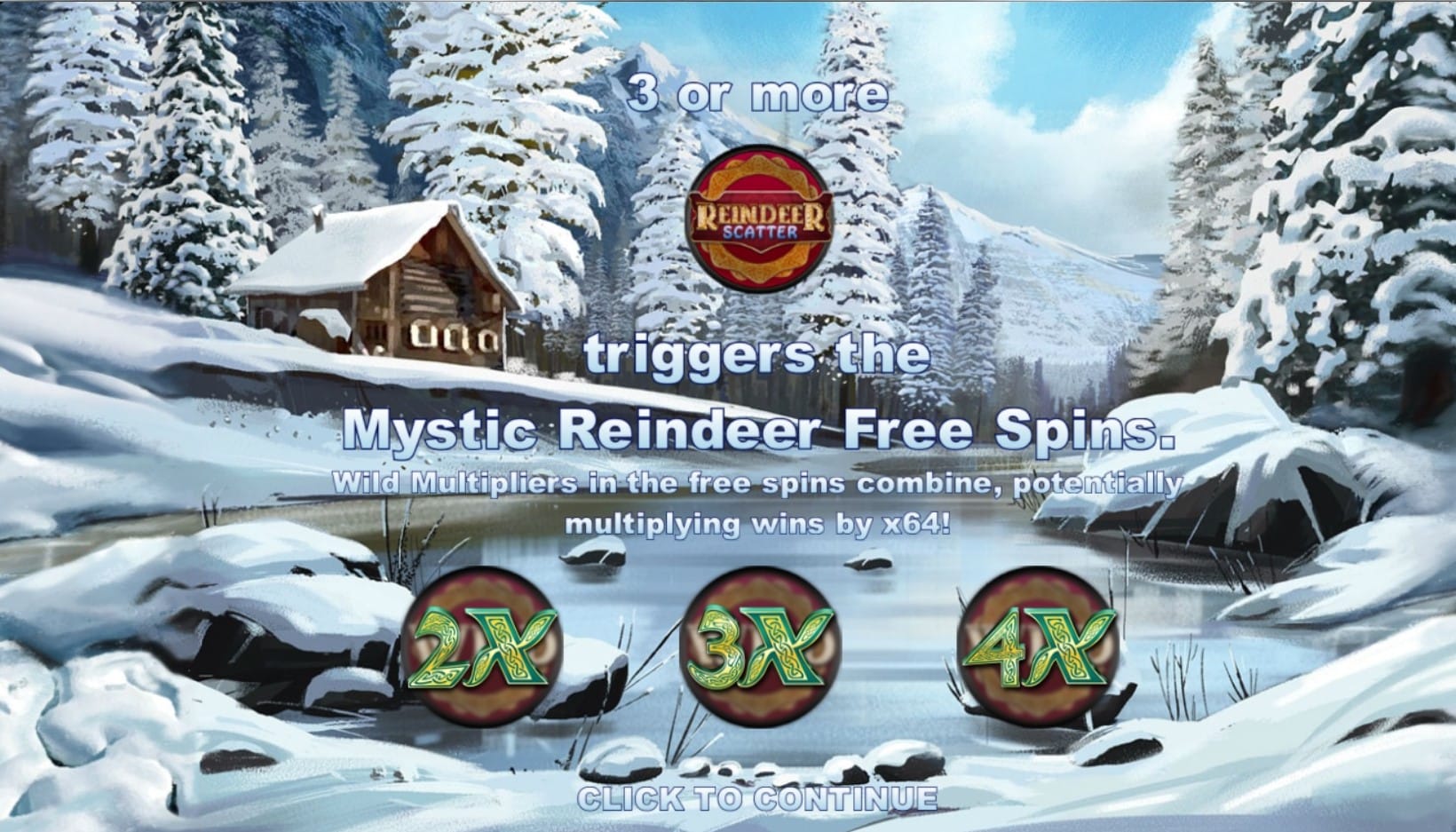 Reindeer Wild Wins XL Online Slot