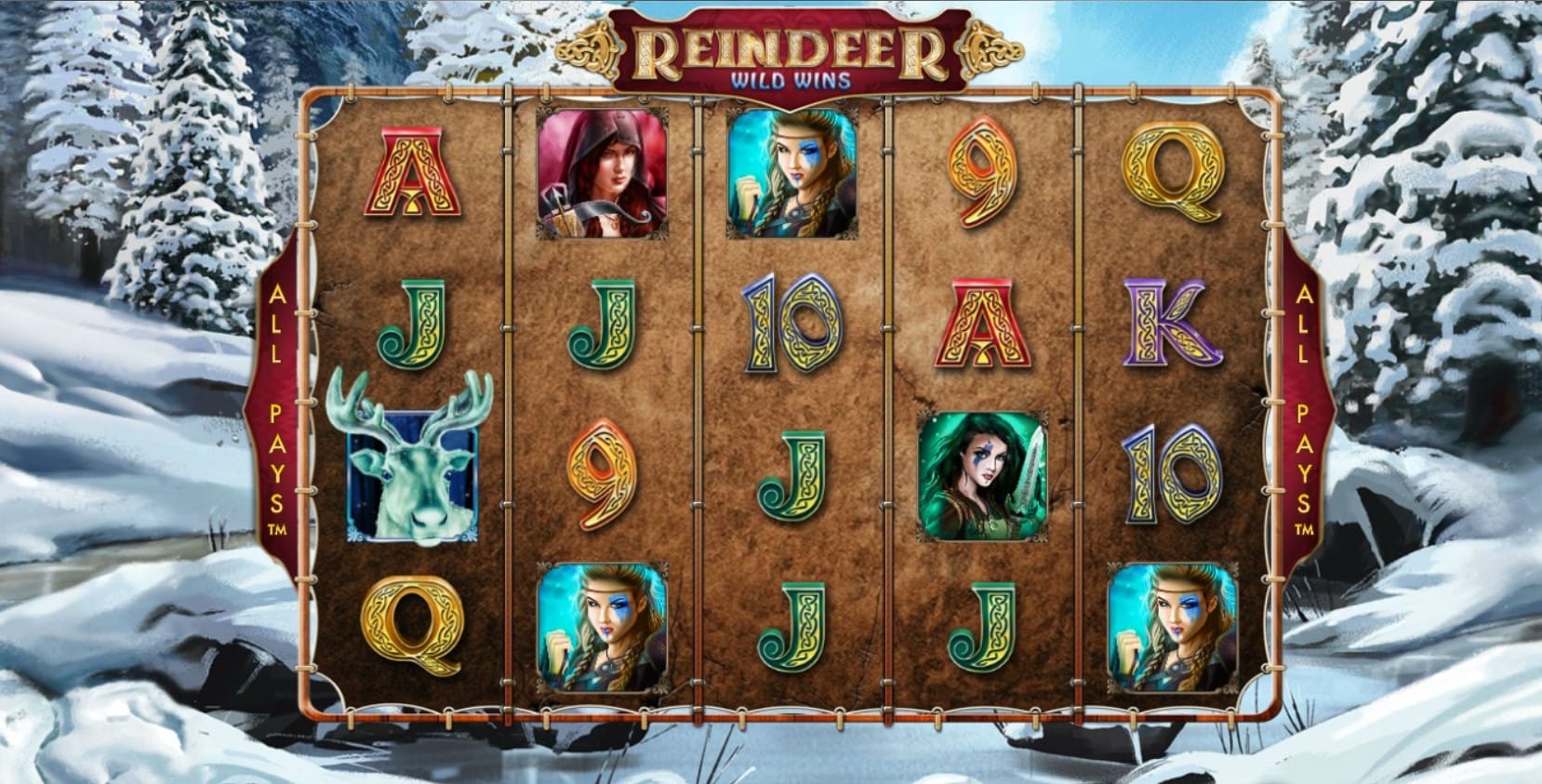 Reindeer Wild Wins XL Online Slot