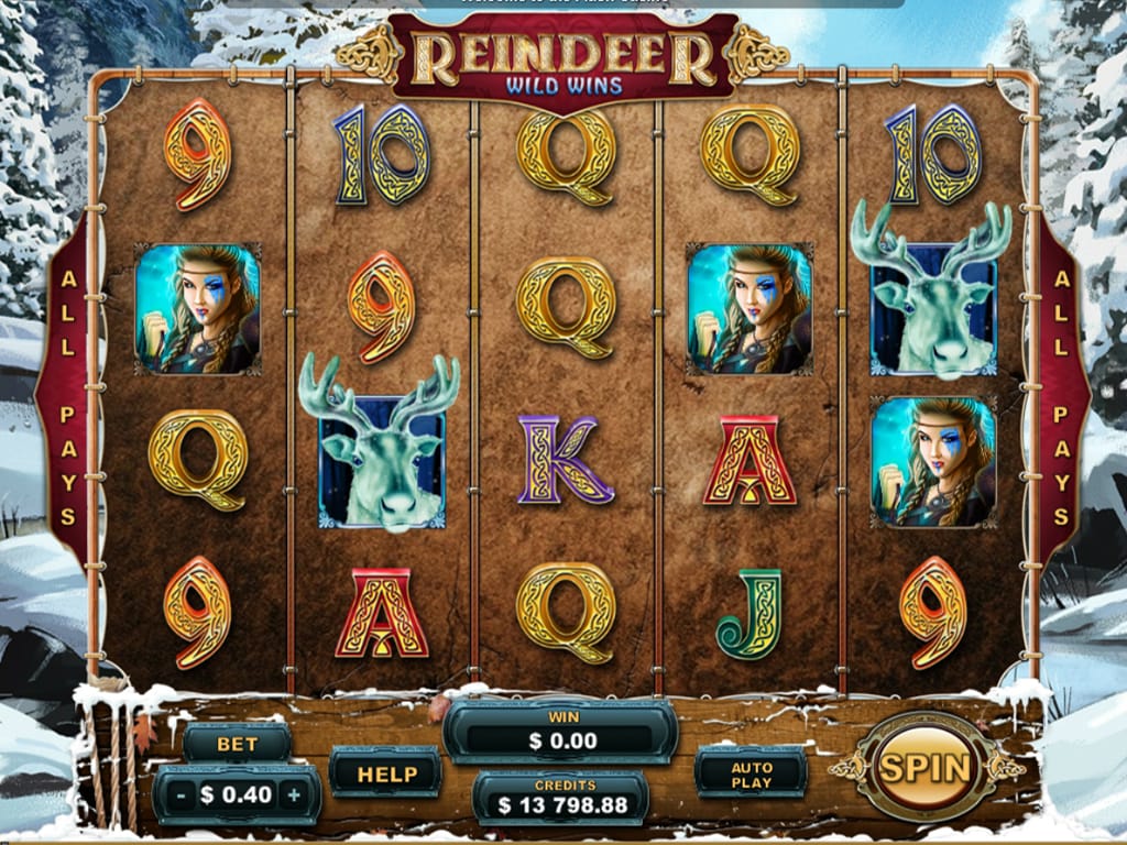 Reindeer Wild Wins XL Online Slot