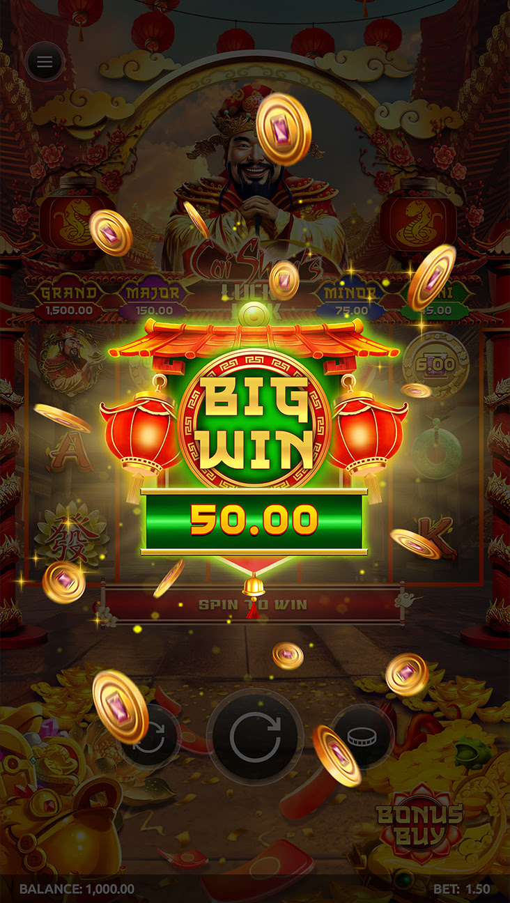 Cai Shen's Lucky Link Online Slot